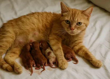 غذای گربه بعد از زایمان چیست؟