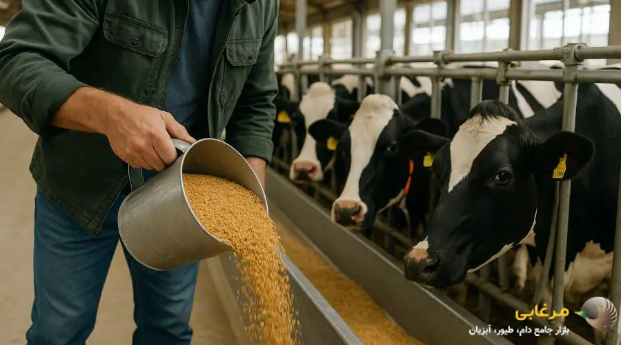 قیمت کنسانتره گاو شیری