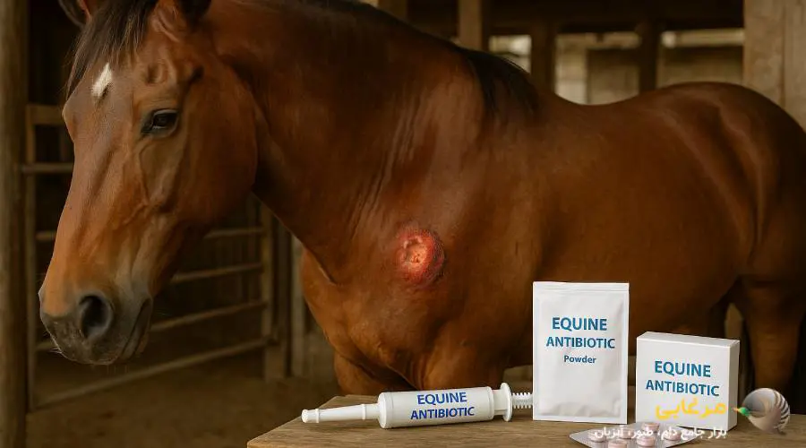 درمان عفونت های تنفسی اسب با آنتی بیوتیک