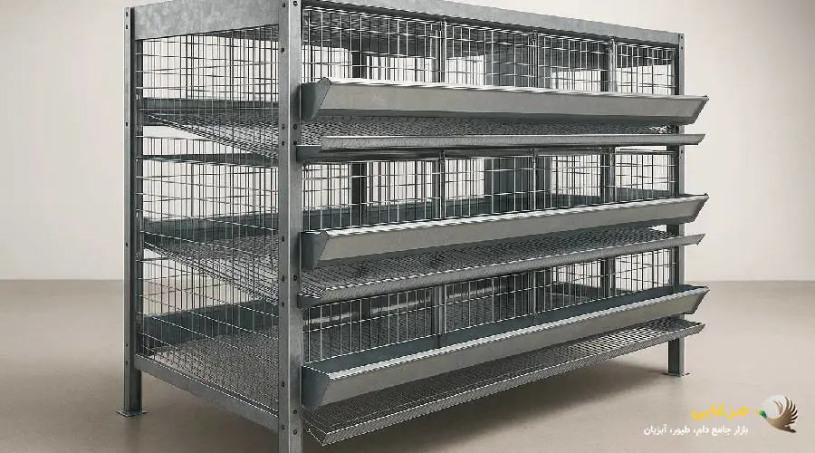 قفس برای مرغداری