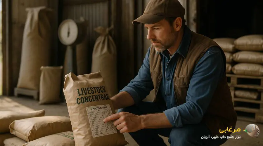 نکات مهم هنگام خرید کنسانتره دامی