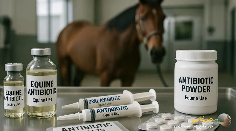 انواع آنتی بیوتیک اسب