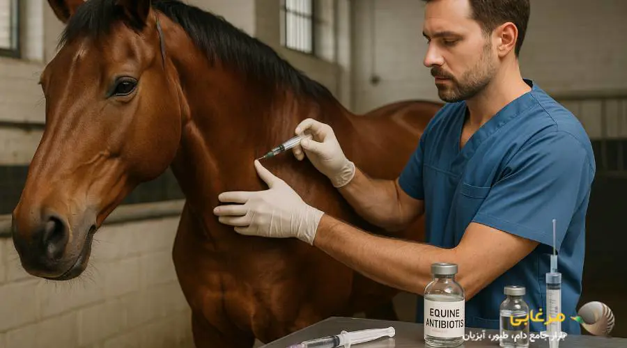 آنتی بیوتیک اسب