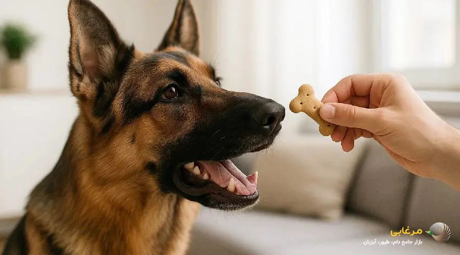 طرز صحیح استفاده از تشویقی سگ