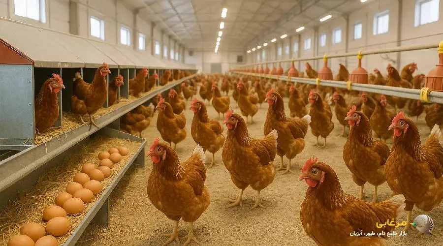 فواید دان مرغ تخمگذار