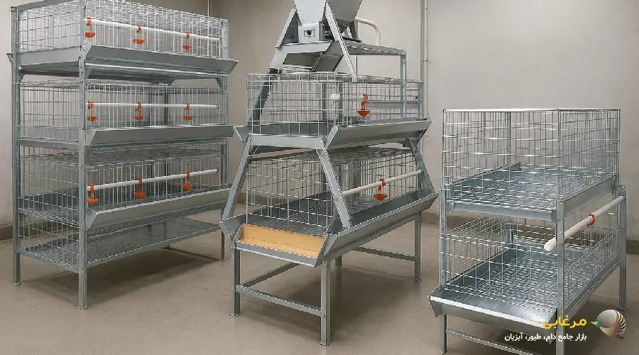 قفس مرغداری