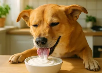 ماست برای سگ: فواید، مضرات و مقدار مناسب مصرف