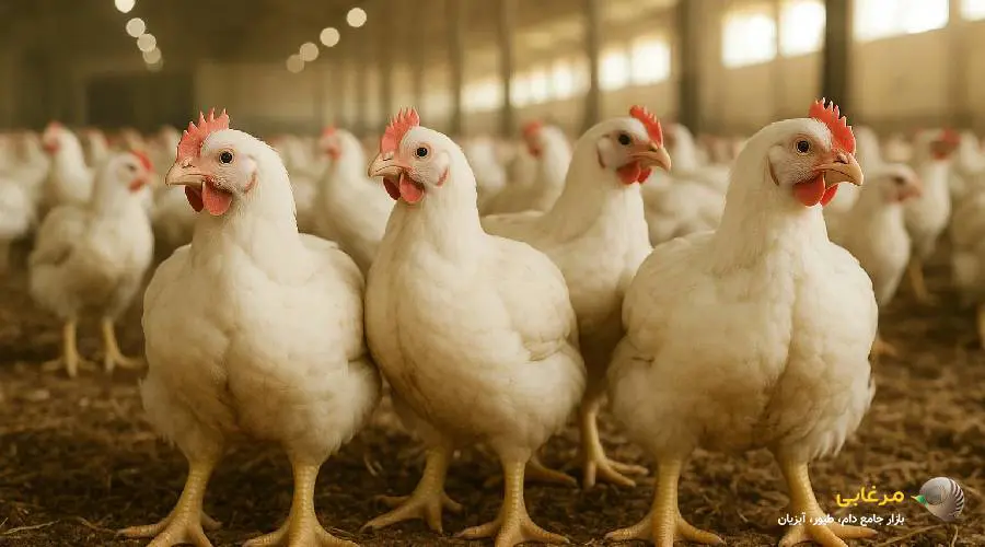 مزایا کنسانتره 2.5 درصد مرغ گوشتی