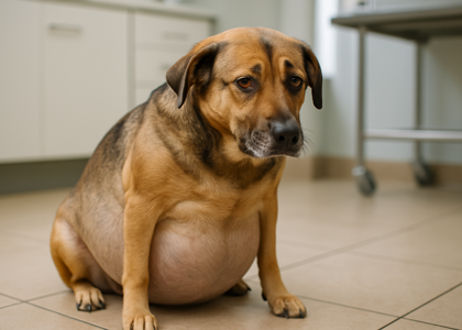 همه چیز درباره نفخ در سگ: از علائم تا پیشگیری