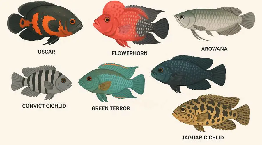 ماهی آکواریومی گوشتخوار