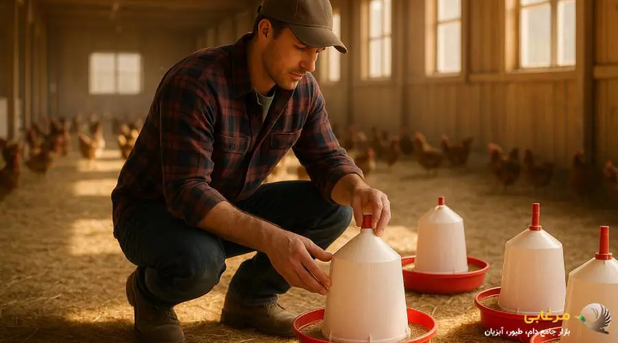 خرید دانخوری برای مرغ