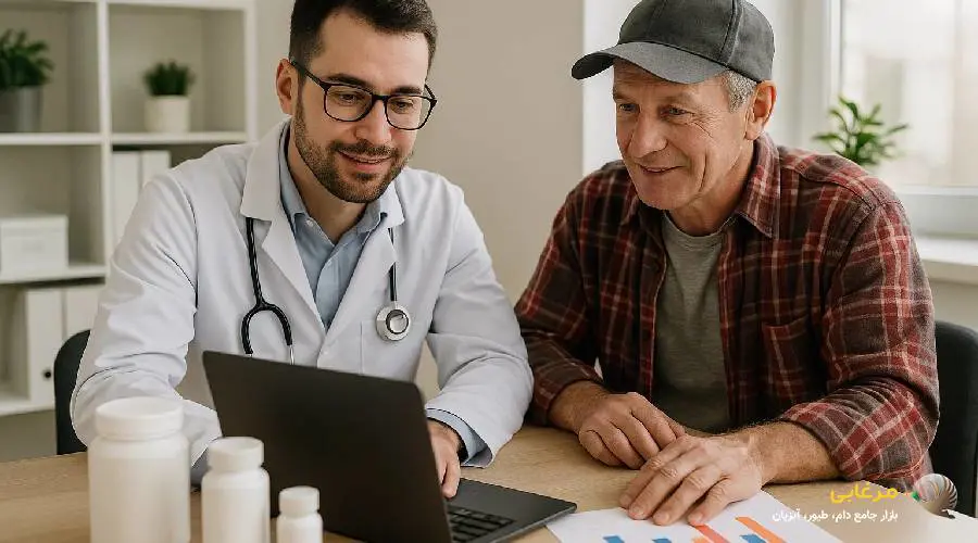 خرید مکمل دو قلو طیور