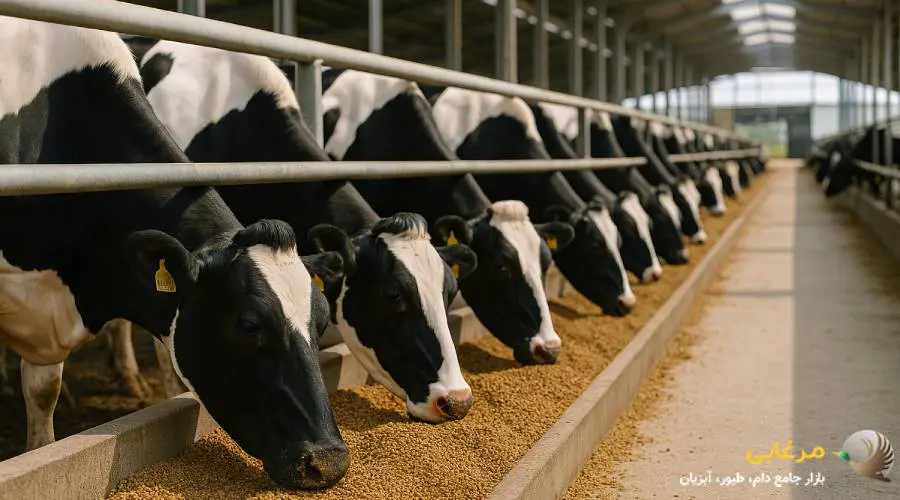 مزایای استفاده از کنسانتره دام شیری