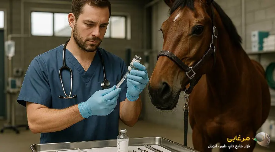 داروی آنتی بیوتیک اسب