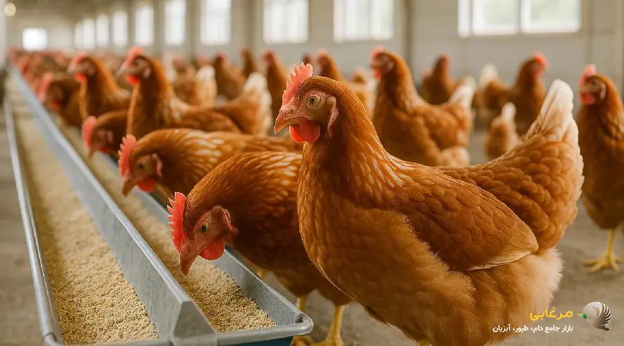 دان مخصوص مرغ تخمگذار