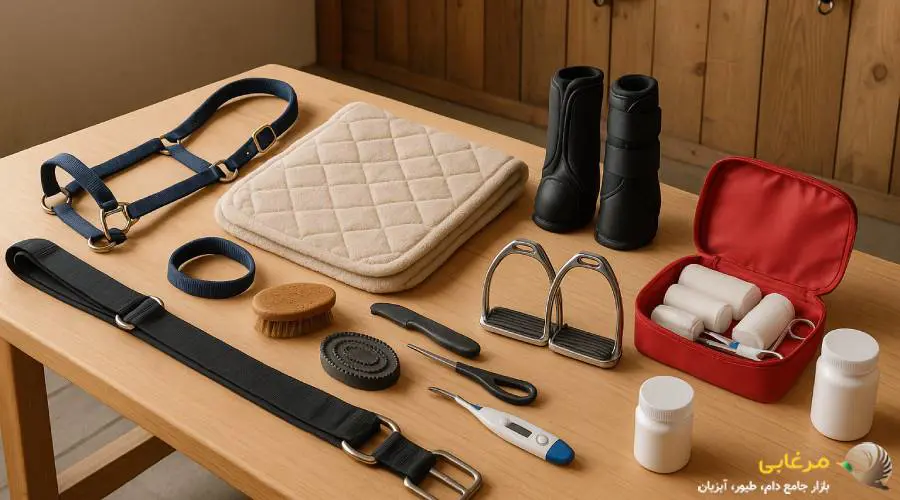 لوازم ضروری اسب، لوازم اسب