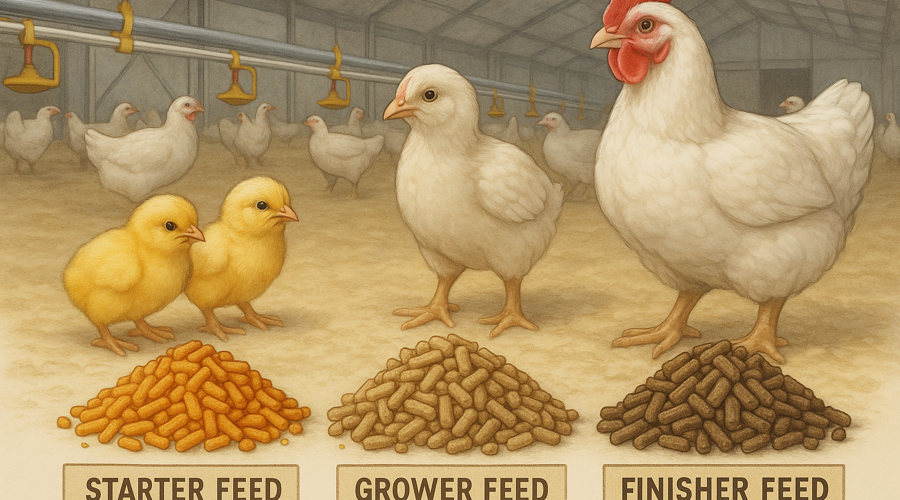 دان مرغ گوشتی