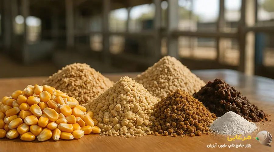 ترکیبات کنسانتره دام شیری