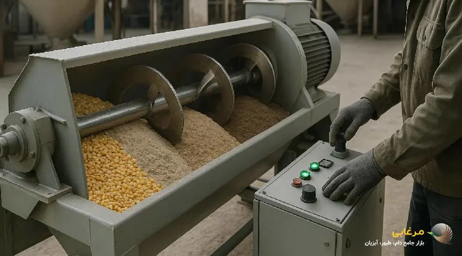 ترکیبات کنسانتره 5 درصد مرغ گوشتی