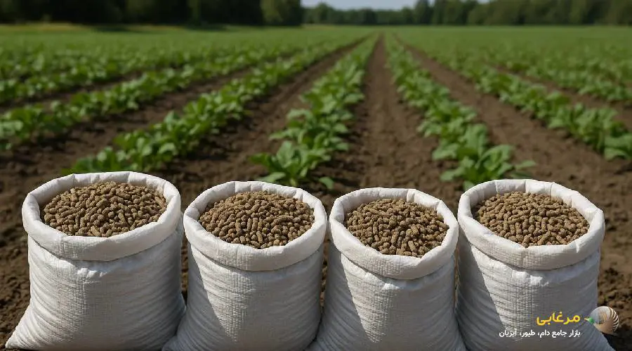 نحوه مصرف کود مرغ گوشتی