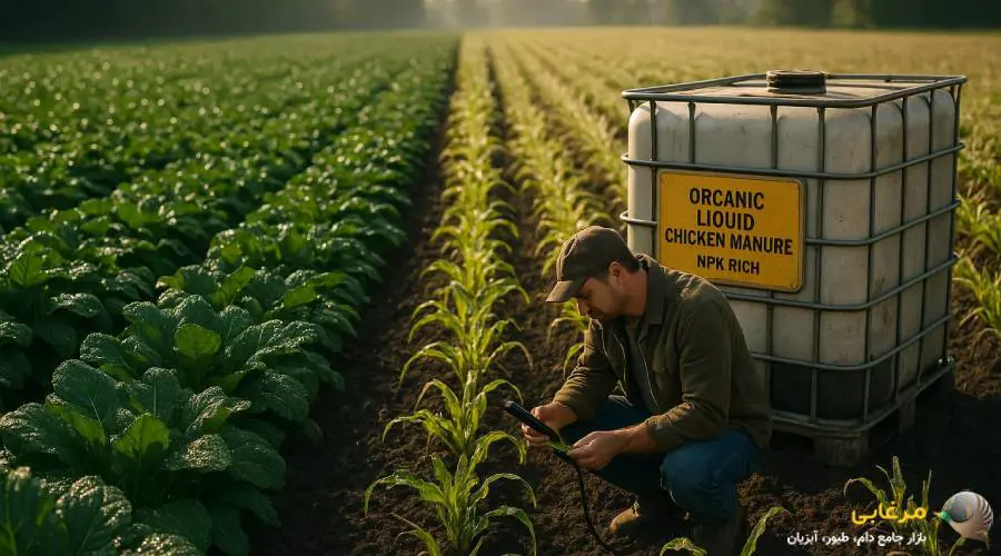 مزایای کود مرغی مایع