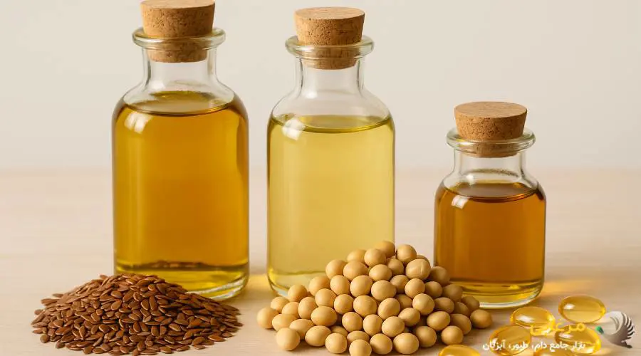 مواد تشکیل دهنده روغن خوراکی اسب