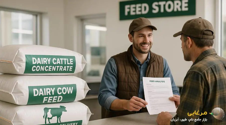 خرید کنسانتره دام شیری