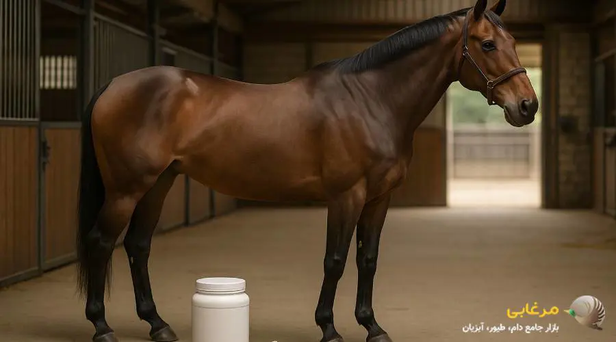 مکمل عضله ساز اسب