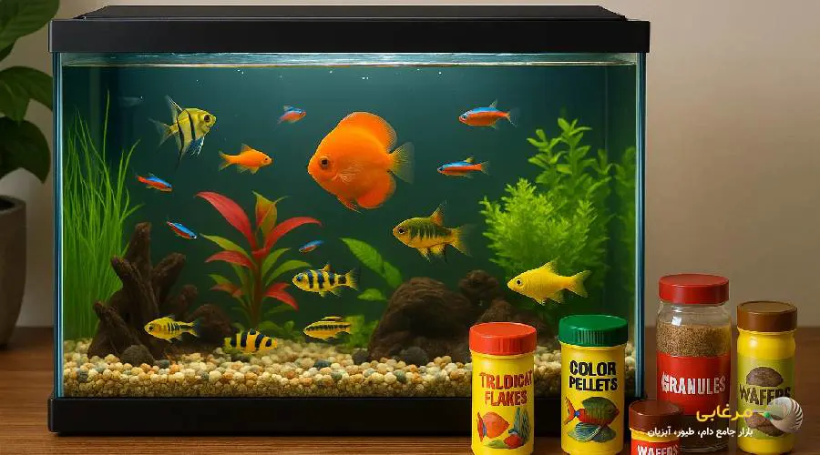 غذای ماهی زینتی