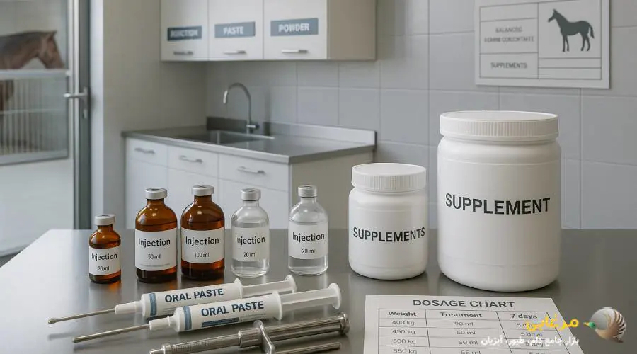 نحوه مصرف داروی اسب