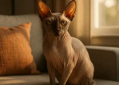 گربه اسفینکس | راهنمای جامع شناخت و نگهداری از گربه بی مو