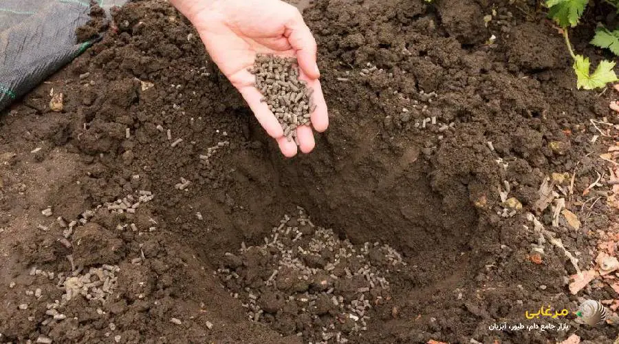 کاربرد های کود پلت مرغی