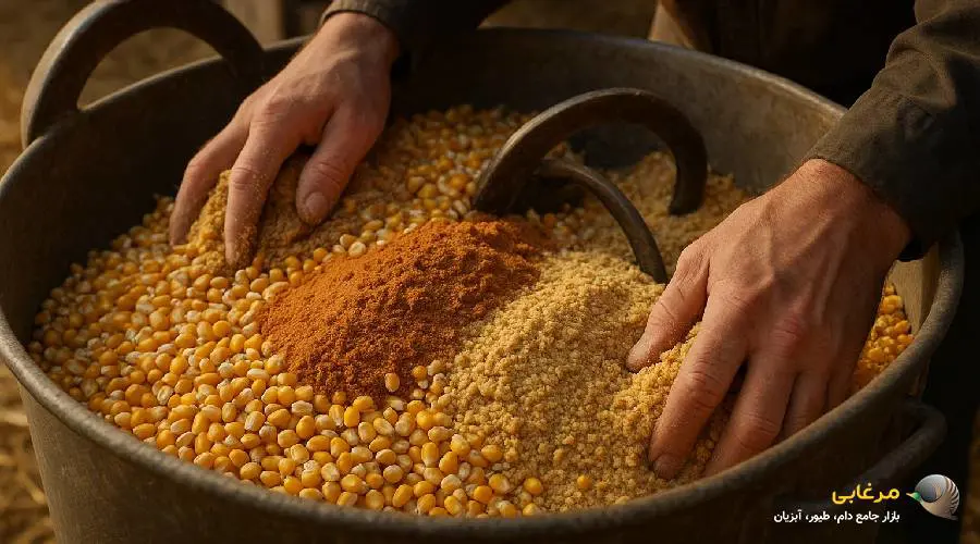 نحوه مصرف کنسانتره برای طیور