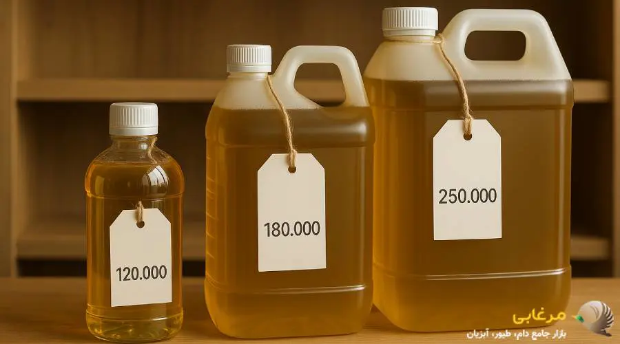 قیمت روغن خوراکی اسب