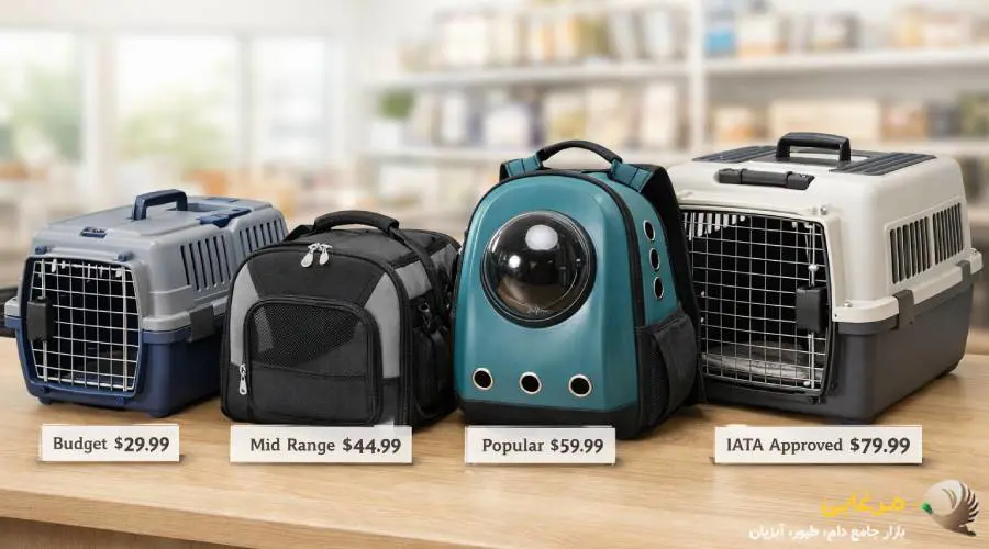 قیمت باکس حمل گربه