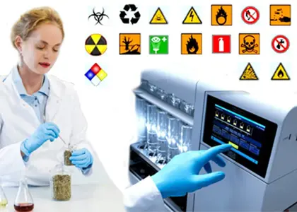 11 اصل ایمنی کار و تجهیزات اساسی موردنیاز در آزمایشگاه های خوراک دام و طیور