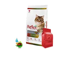 غذای خشک گربه رفلکس مولتی کالر مدل Reflex adult cat food multi color ( بسته بندی ملودی مهربانی ) وزن ۱ کیلوگرم