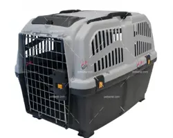باکس حمل سگ مدل اسکودو سایز ۵ (چرخدار/بدون چرخ) | Transportini Skudo Pet Carrier Box