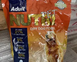 غذای خشک سگ NUTRI با ۲۱٪ پروتئین ۲کیلویی