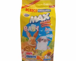 غذای کامل بچه خرگوش برند KIKI مدل MAX menu