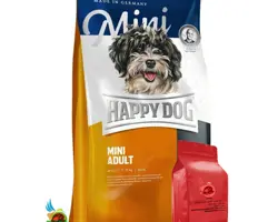 غذای خشک سوپر پرمیوم سگ بالغ نژاد کوچک هپی داگ Happy dog mini adult وزن ۱ کیلوگرم غذای خشک سوپر پرمیوم سگ بالغ نژاد کوچک هپی داگ Happy dog mini adult وزن ۱ کیلوگرم