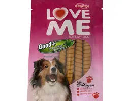 اسنک تشویقی لاومی با طعم مرغ مخصوص سگ Love me chicken flavour وزن ۸۰ گرم