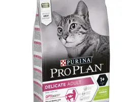 غذای خشک گربه بالغ دلیکیت پورینا پروپلن با طعم گوشت بره Purina delicate adult with lamb وزن ۱۰ کیلوگرم