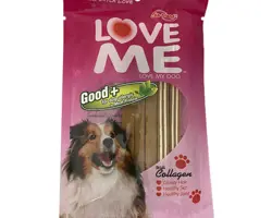 اسنک تشویقی لاومی با طعم جگر مخصوص سگ Love me liver flavour وزن ۸۰ گرم
