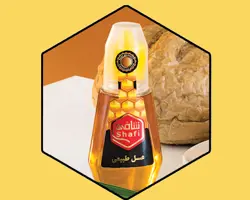 عسل شافی ظرف پت پمپی 200 گرمی