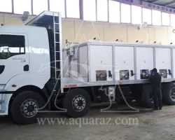 ماشین حمل ماهی و میگو