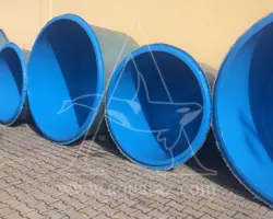استخر  گرد پرورش ماهی